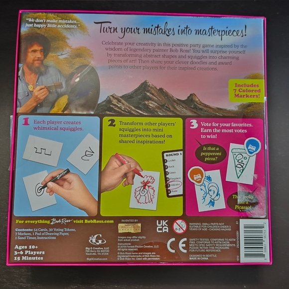 *Bob Ross Party Game* - Picture 3 of 10